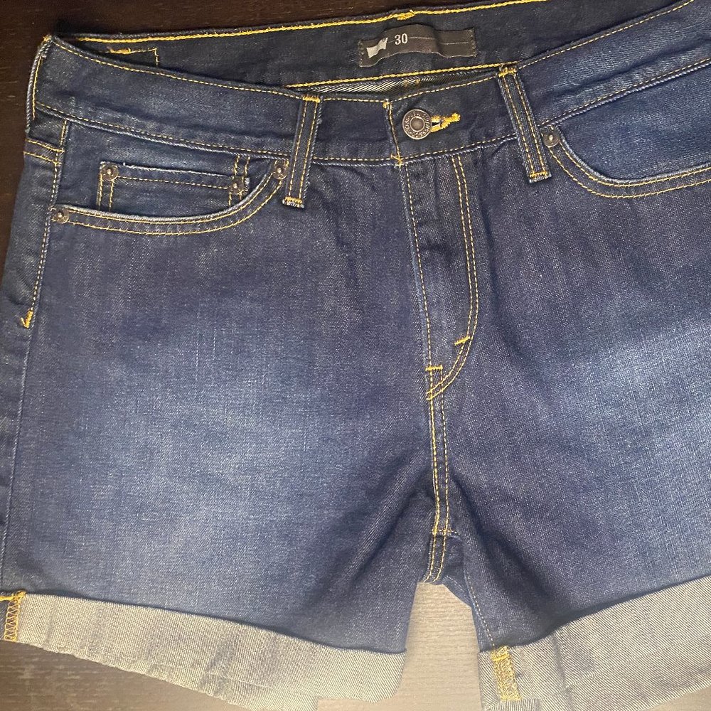 Levi's Denim Shorts Size 30 High Rise